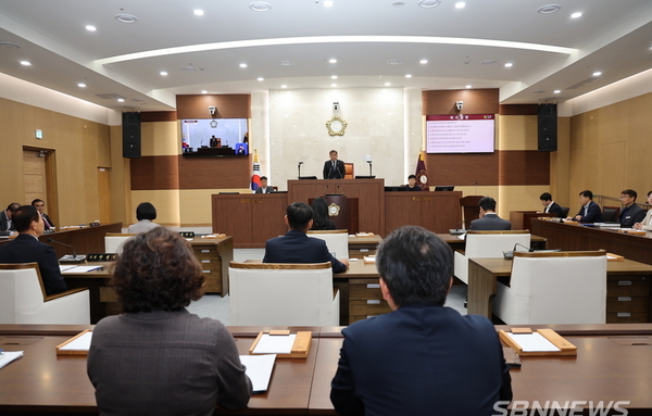 “제325회 서천군의회 임시회 군정질의 아쉬움 많았다”