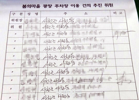 요구서 서명란