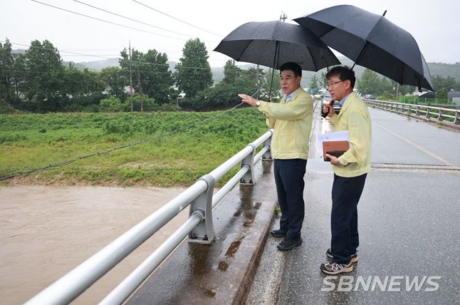 이응우 시장, 재해위험지역 현장점검